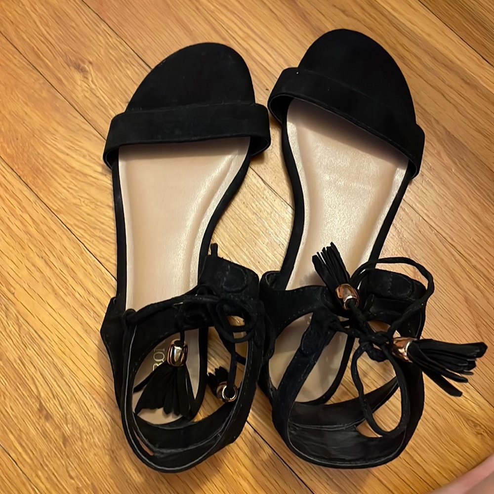 Merona black sandals